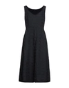 Comme Des Garçons 3/4 Length Dresses In Dark Blue