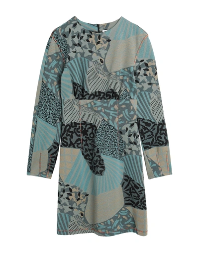 M Missoni Midi Dresses In Azure