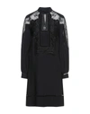 Alberta Ferretti Short Dresses In Black