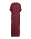 Agnona Midi Dresses In Red