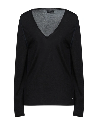 Jacob Cohёn Sweaters In Black