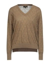 Le Mont St Michel Sweaters In Camel