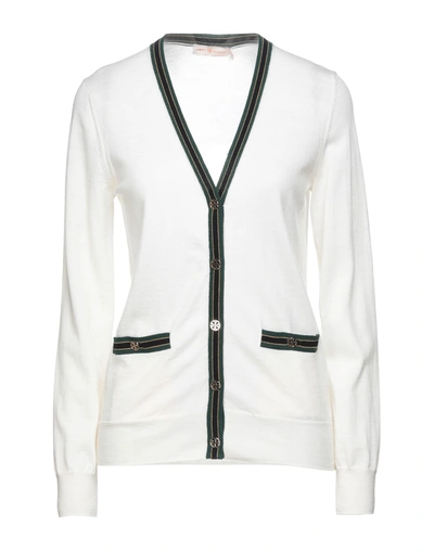 Tory Burch Cardigans In White