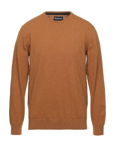 Barbour Sweaters In Tan