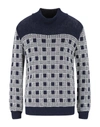 Le Mont St Michel Sweaters In Dark Blue