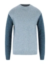 Le Mont St Michel Sweaters In Pastel Blue