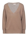 Drumohr Sweaters In Camel