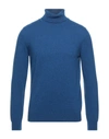 Gran Sasso Turtlenecks In Bright Blue