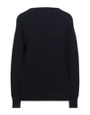 Drumohr Navy Blue Merino Wool Crewneck Sweater In Dark Blue