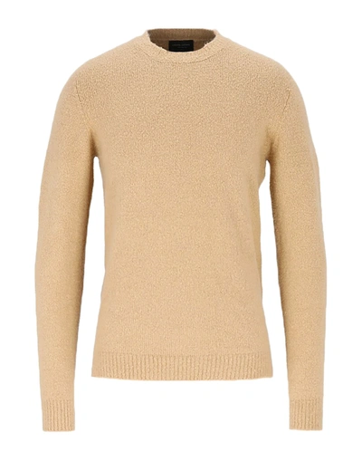 Roberto Collina Sweaters In Beige