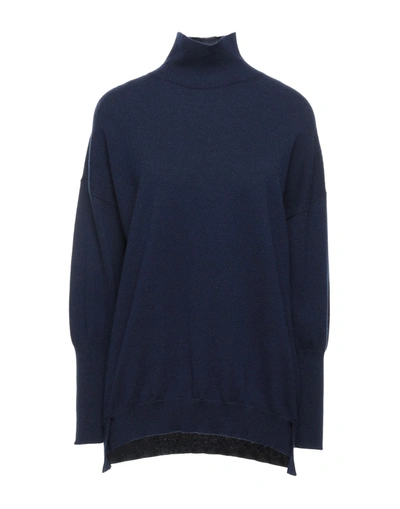 Agnona Turtlenecks In Dark Blue