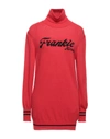 Frankie Morello Turtlenecks In Red