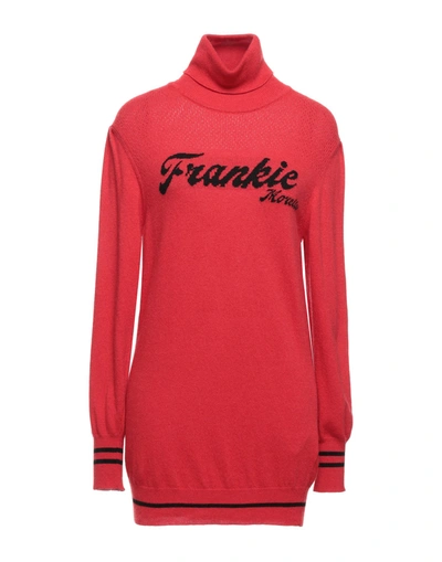 Frankie Morello Turtlenecks In Red