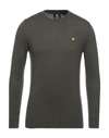 Lyle & Scott Sweaters In Dark Green