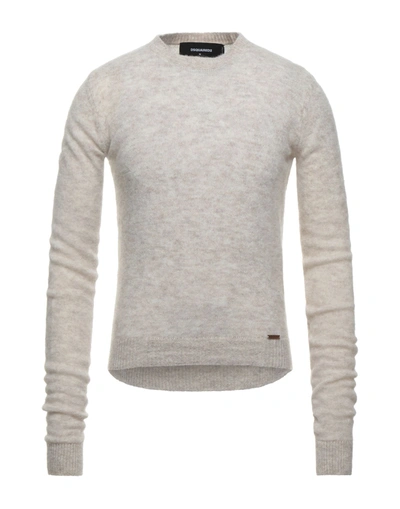 Dsquared2 Sweaters In Beige