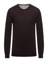 Officina 36 Sweaters In Maroon