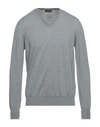 Alpha Massimo Rebecchi Sweaters In Grey