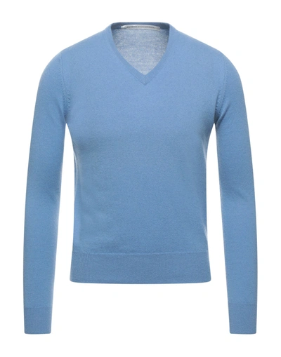 Bellwood Sweaters In Pastel Blue