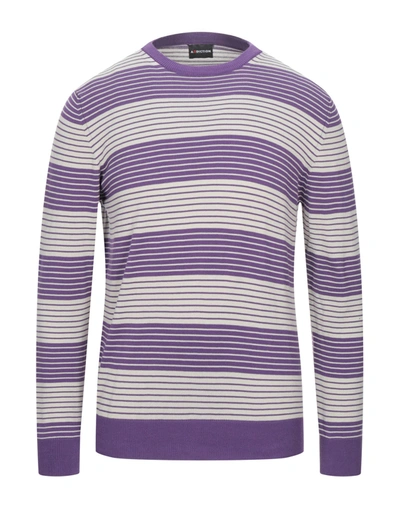 Addiction Sweaters In Purple