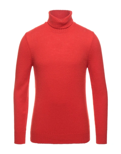 Gran Sasso Turtlenecks In Red
