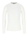 Grey Daniele Alessandrini Sweaters In Ivory