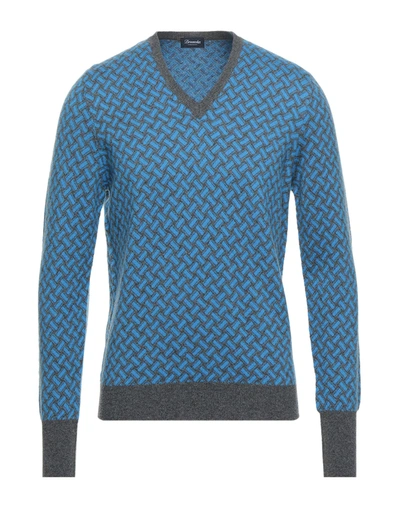Drumohr Sweaters In Azure