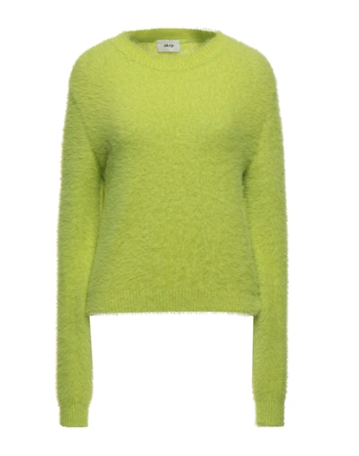 Akep Sweaters In Acid Green