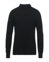 Paolo Pecora Turtlenecks In Black