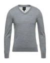 Armani Exchange Sweaters In Grey