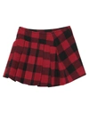 DSQUARED2 DSQUARED2 WOMAN MINI SKIRT RED SIZE 10 WOOL,35470593UW 4