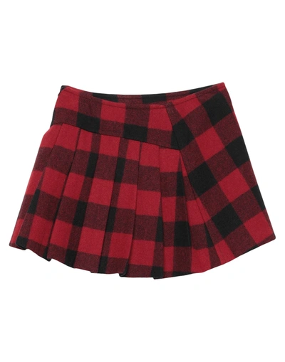 Dsquared2 Mini Skirts In Red