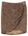 Amen Mini Skirts In Bronze