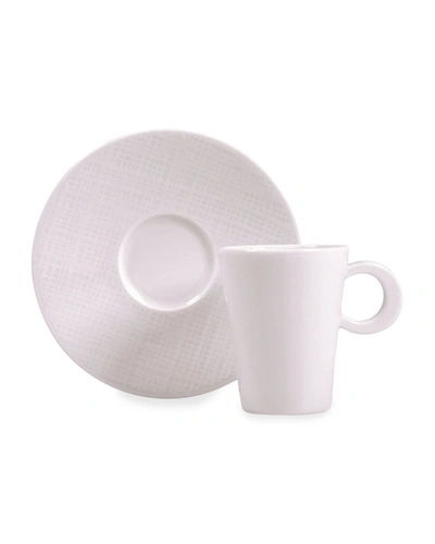 Bernardaud Organza After Dinner Saucer In White