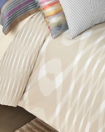 Missoni Veruska King Duvet Cover In Beige