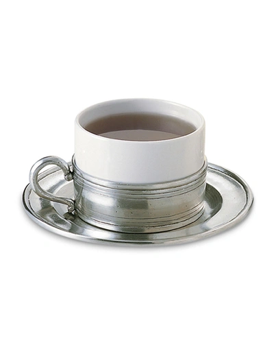 Match Cappuccino Cup With Saucer
