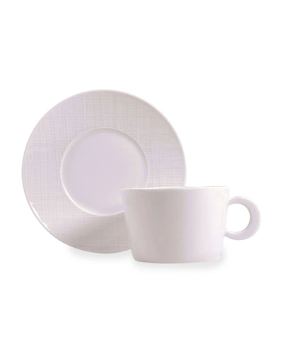 Bernardaud Ecume White Breakfast Cup