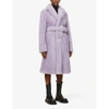 BOTTEGA VENETA BELTED SHEARLING COAT,R03697214