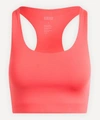 Girlfriend Collective + Net Sustain Paloma Recycled Stretch Sports Bra In Pink