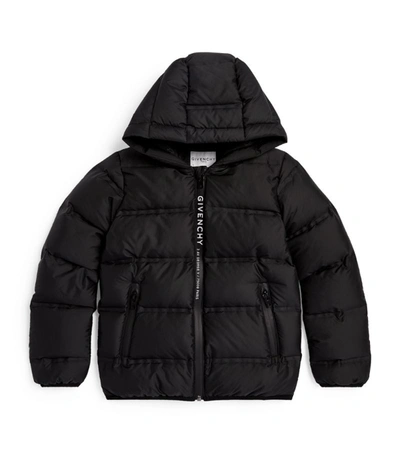 Givenchy Kids Logo Puffer Jacket (4-14 Years) In Black