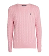 POLO RALPH LAUREN SLIM CABLE-KNIT SWEATER,16990114