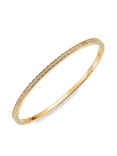 Chopard Women's 18k Yellow Gold & Diamond Ice Cube Bracelet