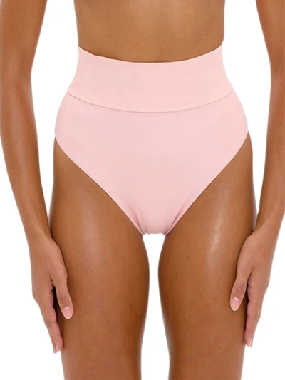 Andrea Iyamah Kuwa High-waist Bikini Bottom In Blush