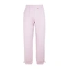 032c Logo-plaque Track Pants In Pink &amp; Purple