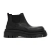Bottega Veneta The Tire Ankle Boots In Black