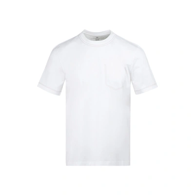 Brunello Cucinelli T-shirt Tshirt In White