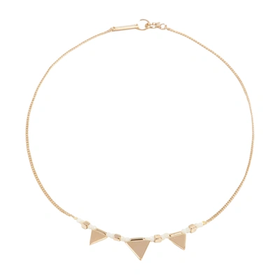 Isabel Marant Ras Du Cou Choker Jewellery In Nude &amp; Neutrals