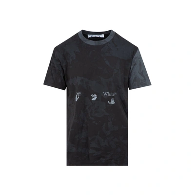 Off-white Printed T-shirt Tshirt In Black