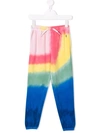 RALPH LAUREN TIE-DYE LOGO-PRINT TRACK trousers