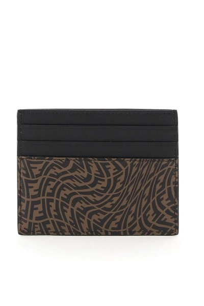 Fendi Ff Vertigo Cardholder In Black