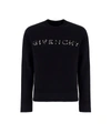 GIVENCHY GIVENCHY STUD LOGO DETAILED SWEATSHIRT